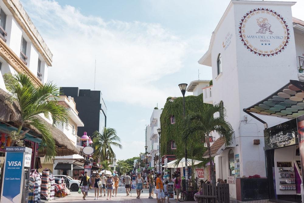 Hotel Maya del Centro -Adults Only- Playa del Carmen Exterior foto